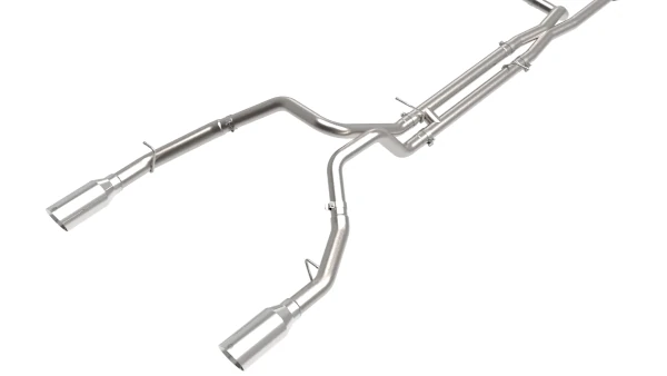 aFe POWER Vulcan Series 3 IN to 3-1/2 IN 304 Stainless Steel Cat-Back
            Exhaust System w/ Polished Tip