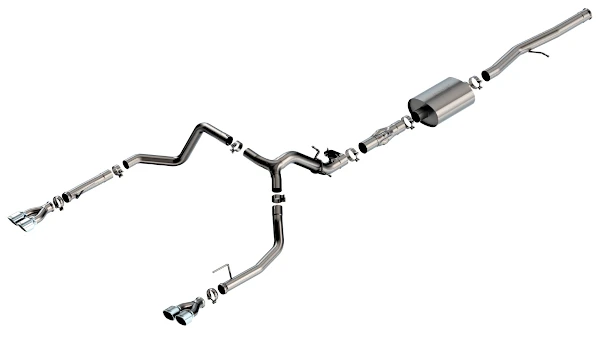 Borla ATAK aggressive cat-back exhaust for Silverado and Sierra 6.2L V8 2019+