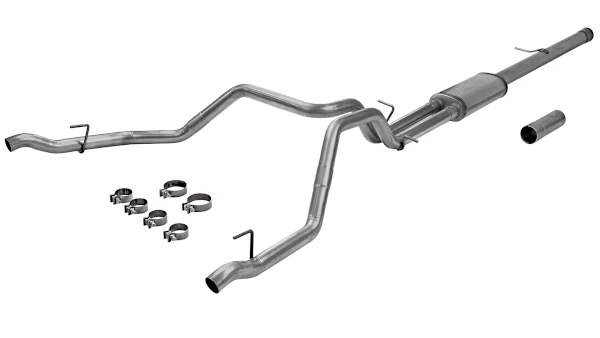 Flowmaster Flow FX moderate cat-back exhaust for Chevrolet Silverado and GMC Sierra
