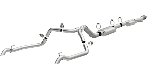 MagnaFlow Overland Series exhaust for Silverado/Sierra 6.2L with off-road tuning
