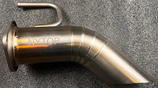 NYTOP Titanium Axle Dump Exhaust Tip