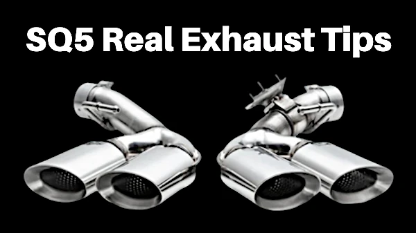 sq5 real exhaust tips 80A071904