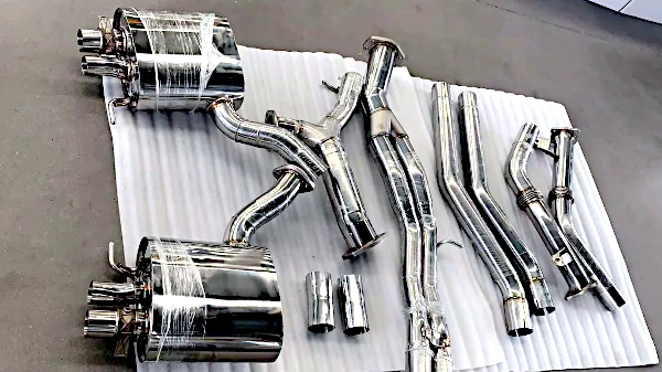 Audi RS5 B9 Stainless
          Steel Valved Cat Back Exhaust System
