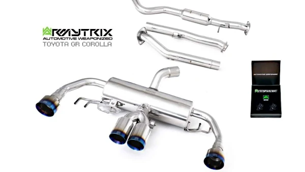 ARMYTRIX Valvetronic Exhaust System for Toyota GR Corolla