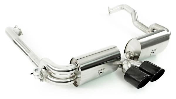 Porsche 987.2 Cayman R Valved Exhaust by Kline, Available in Inconel or Stainless Steel