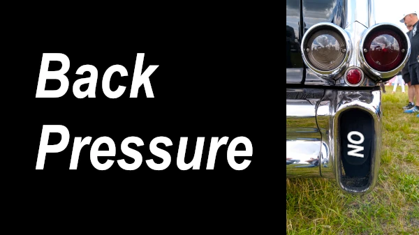 Unraveling the Dynamics of Exhaust Back Pressure in Internal
          Combustion Engines